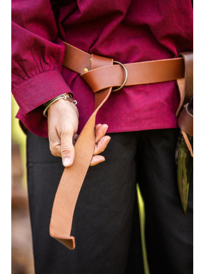 Trollfelsen Leonardo Mittelalter Gürtel Arion braun2